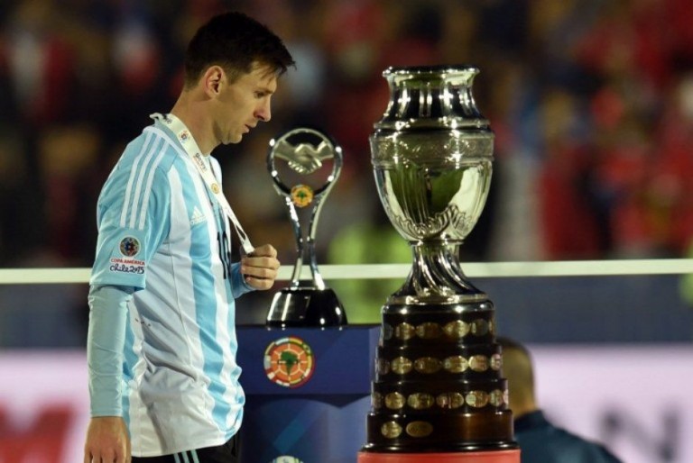 Messi está fora dos Jogos Olímpicos
