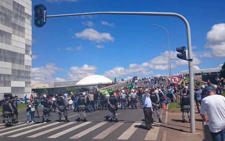 Polícia isola Planalto para posse  de Lula como novo Ministro