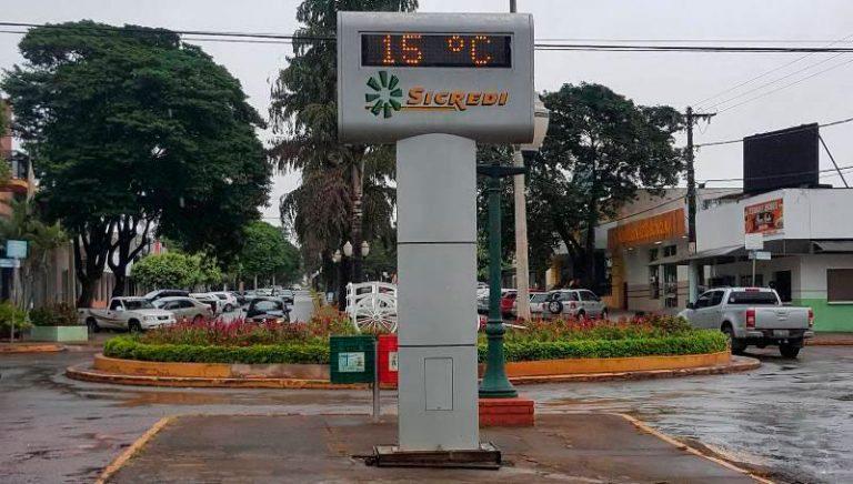 Chuva atinge onze cidades de MS; Mundo Novo registrou 66 mm