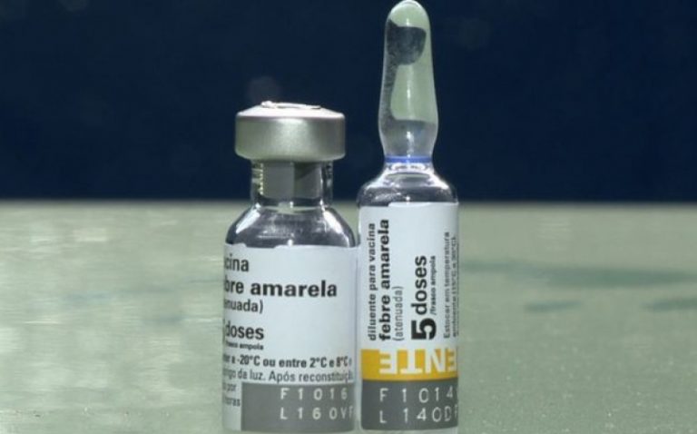 Mato Grosso do Sul receberá 50 mil doses de vacina contra febre amarela