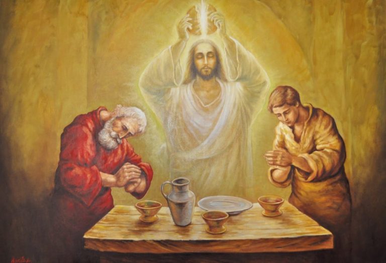 No Caminho de Emaús – Aparição de Jesus aos Discípulos