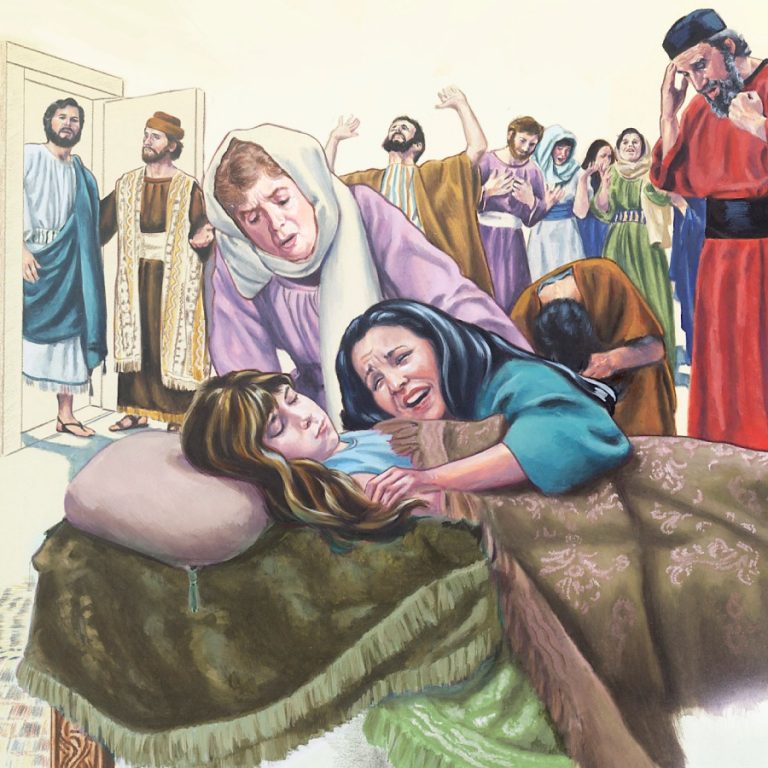 As Vestes de Jesus, a Cura de uma Mulher e a Ressurreição da Filha do Chefe da Sinagoga