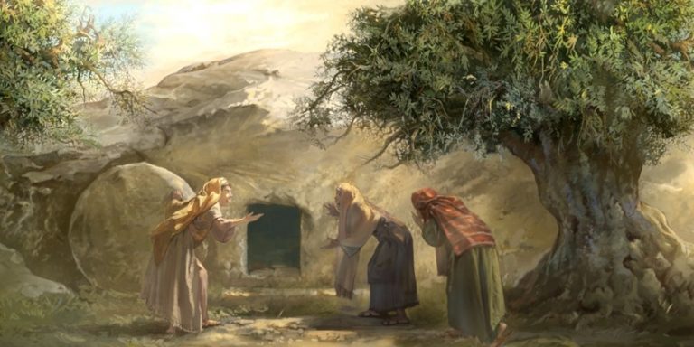 Sepulcro de Jesus – Visitado primeiro por mulheres, e depois, por Pedro e João