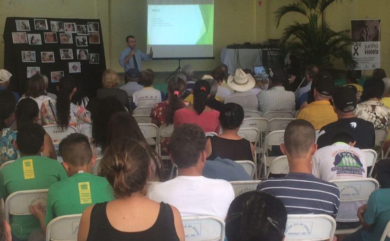 Realizada palestra sobre Violência Contra a Pessoa Idosa