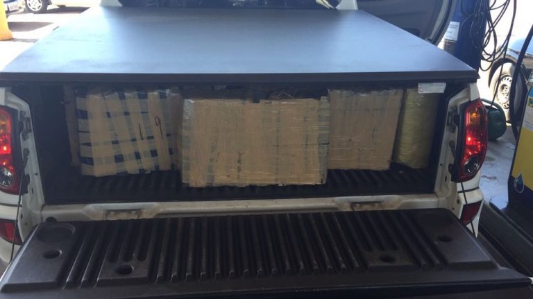 Caminhonete com maconha de Mundo Novo é interceptada em Cianorte