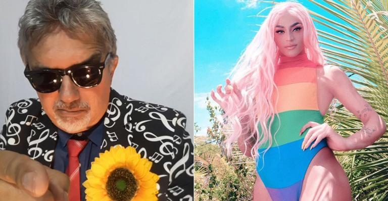 Falcão detona voz de Pabllo Vittar: “Uma criatura pra cantar ‘mais ruim’ do que eu”