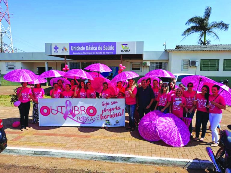 Japorã deu início às atividades do Outubro Rosa