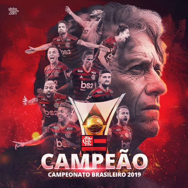 Flamengo é campeão brasileiro com derrota do Palmeiras para o Grêmio