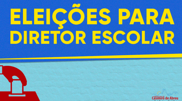 ELEIÇÃO NAS ESCOLAS