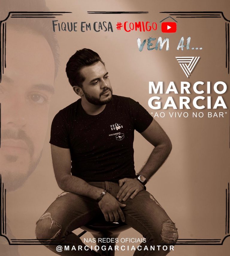 CANTOR MARCIO GARCIA REALIZA LIVE SOLIDÁRIA