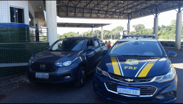 Picape roubada de agricultor no interior de Guaíra é recuperada pela PRF