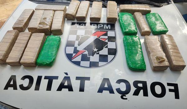 Polícia Militar de Eldorado apreende adolescente por tráfico de drogas