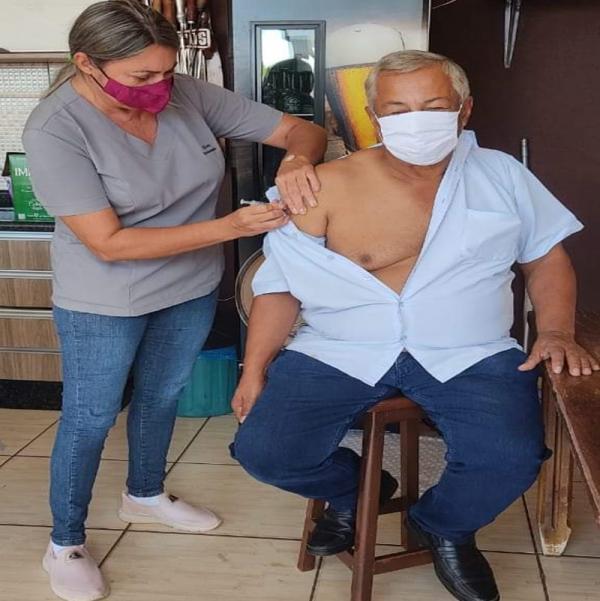 Japorã avança contra Covid e já vacinou idosos de 60 a 64 anos