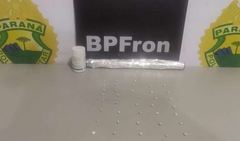 BPFRON prende homem com pedras de crack em Guaíra