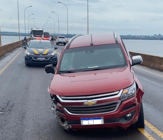 Perseguição e acidente na Ponte Ayrton Senna na manhã de sexta (16)