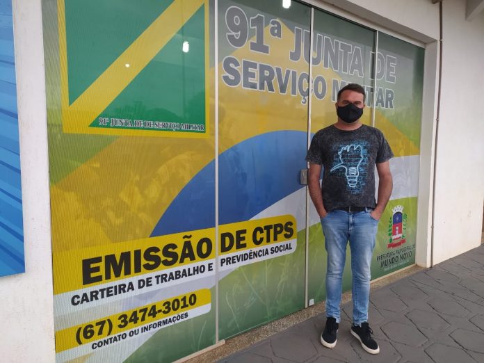 Em Mundo Novo, Carteira de Trabalho e Alistamento Militar atendem em horário integral