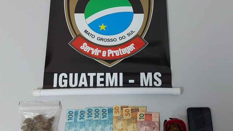 Traficante é preso pela quarta vez em Iguatemi