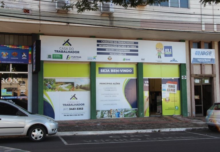 Casa do Trabalhador de Naviraí busca parcerias para captar vagas de empregos
