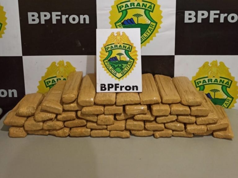 Homem é preso na rodoviária de Guaíra com vários tabletes de maconha