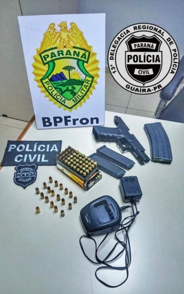 Polícia Civil de Guaíra, Marechal Rondon e BPFron prendem acusado de homicídio e traficante