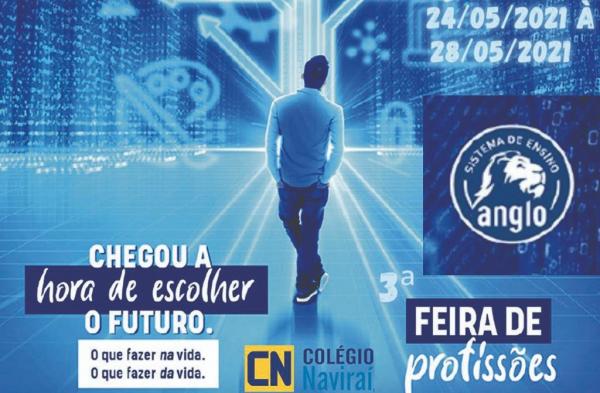 Colégio Naviraí realiza 3ª Feira de Profissões de 24 a 28 de maio