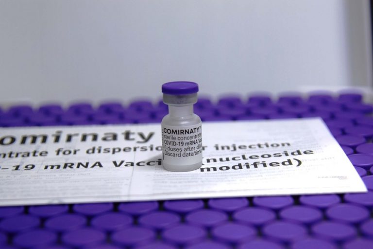 Covid-19: Saúde distribui mais 2,3 milhões de doses da vacina da Pfizer
