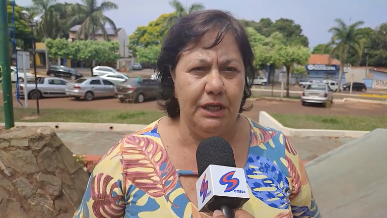 Vice-prefeita de Mundo Novo lembra que uso desmedido de água em período de seca pode prejudicar abastecimento