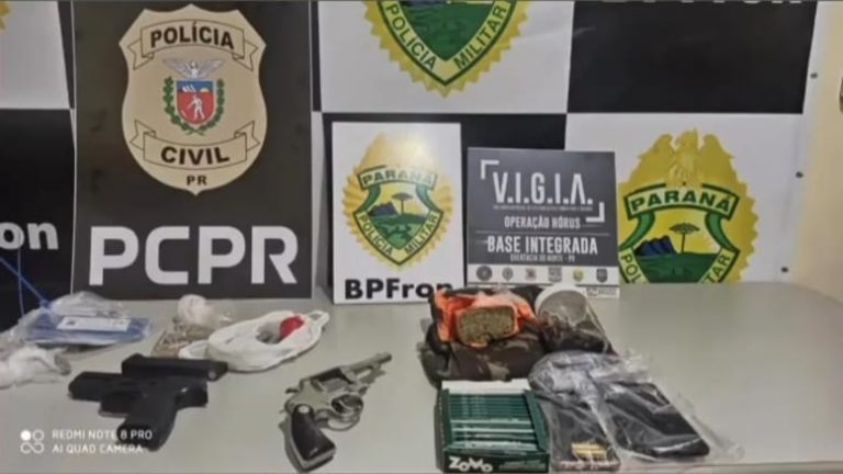 Polícia Civil e BPFron prendem envolvido em roubo à supermercado em Guaíra
