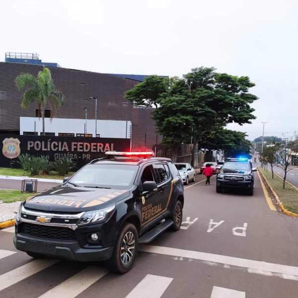 PF deflagra operação que investiga crimes de corrupção e cumpre mandados em Guaíra, Umuarama e outras cidades