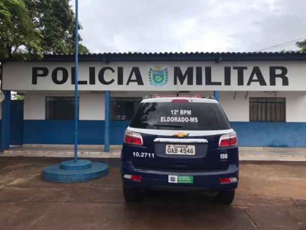 Em Eldorado, homem invade Pelotão da Polícia Militar e acaba detido por ameaça e desobediência