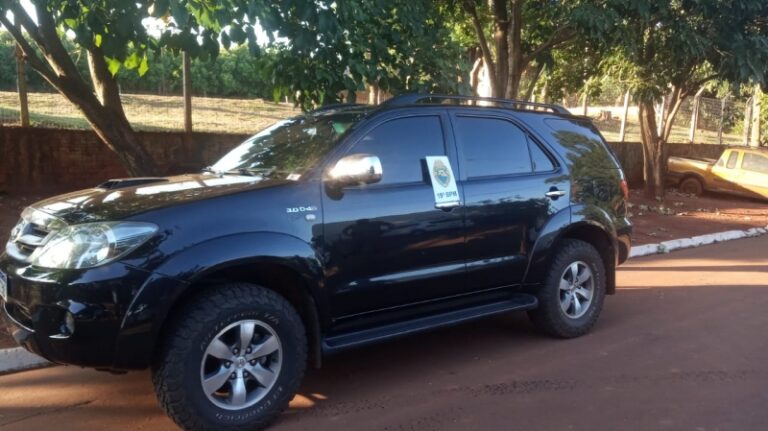 Família que seguia para Mercedes tem caminhonete roubada por falsos policiais em Guaíra