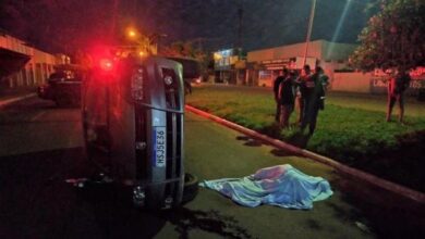 Photo of Em Itaquiraí, motorista embriagado sobe em canteiro central, atropela e mata pedestre
