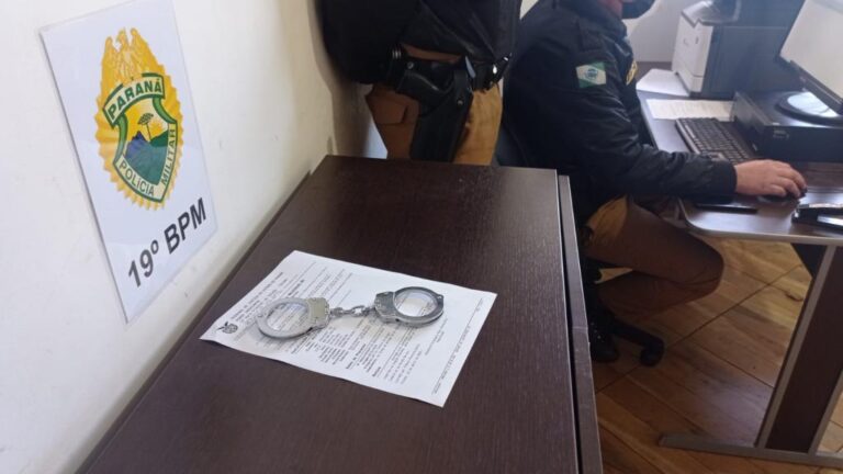 BPFron prende homem com mandado de prisão em Guaíra