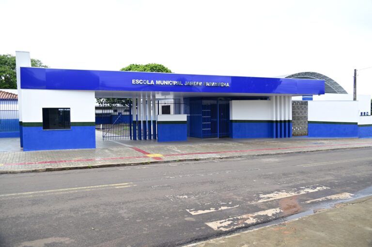 MAIS DE 4 MILHÕES DE REAIS FORAM INVESTIDOS NA ESCOLA JARDIM PRIMAVERA, EM ITAQUIRAÍ