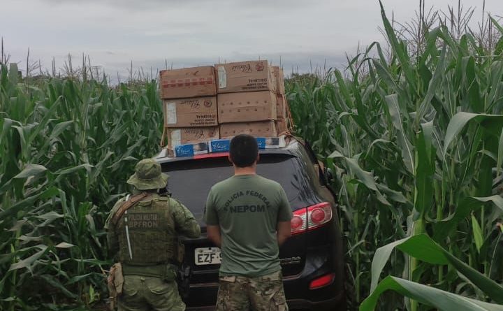 Atuação do BPFRON e Polícia Federal em Guaíra