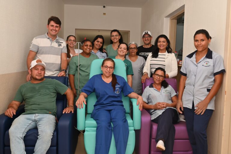 ITAQUUIRAÍ – HOSPITAL SÃO FRANCISCO TEM POLTRONAS MODERNAS