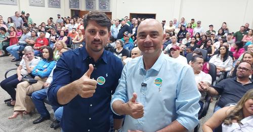 CONVENÇÃO HOMOLOGOU AS CANDIDATURAS DE THALLES E Dr. BRUNO, EM ITAQUIRAÍ