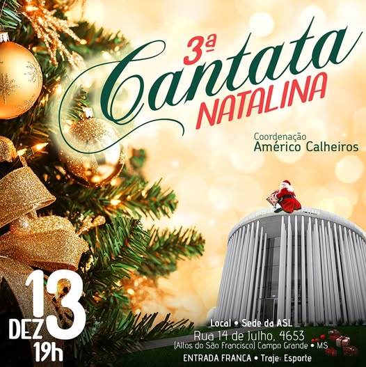 CANTATA DE NATAL – ACADEMIA DE LETRAS MS