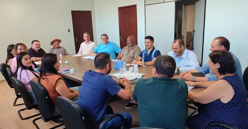 MUNDO NOVO REALIZA A PRIMEIRA REUNIÃO COM SECRETÁRIOS MUNICIPAIS
