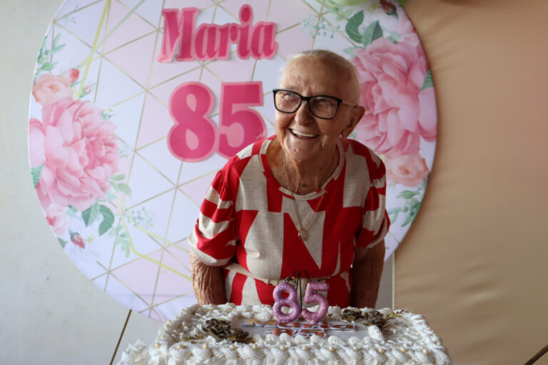 ‘Vó Maria’: celebração de 85 anos de idade