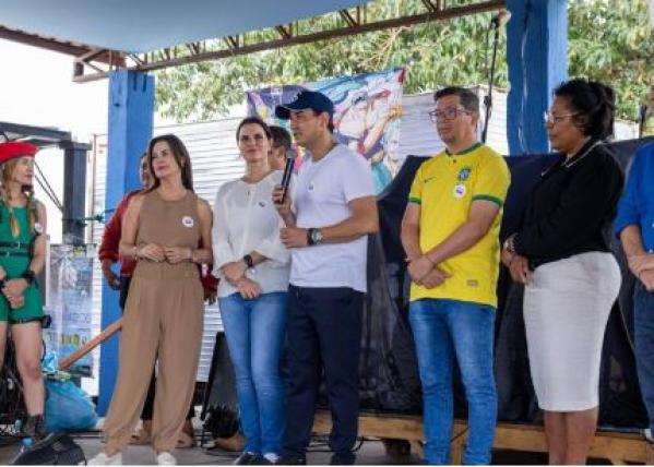 Prefeito de Naviraí faz entrega da Primeira Etapa das Obras de Revitalização do Balneário Municipal