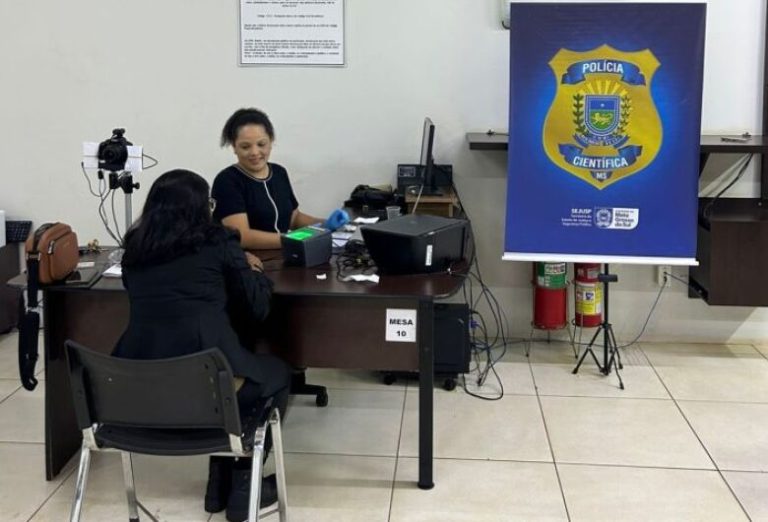MS abre agendamento para emissão do novo RG