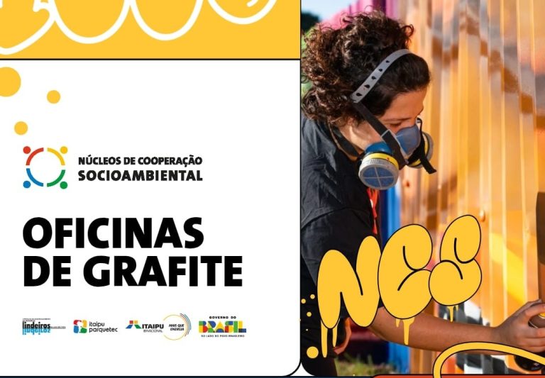 JAPORÃ vai ganhar uma nova arte: Oficina de Grafite será em frente a Escola Estadual