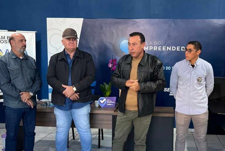 JAPORÃ: Sebrae e Prefeitura inauguram Sala do Empreendedor no centro da cidade