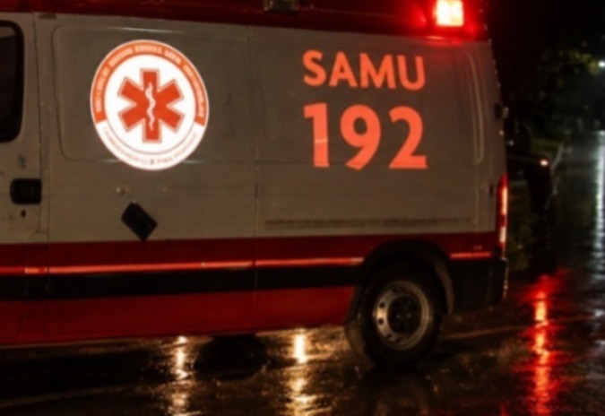 Samu mobilizou equipe após acidente com três vítimas em Naviraí; uma delas está em estado grave