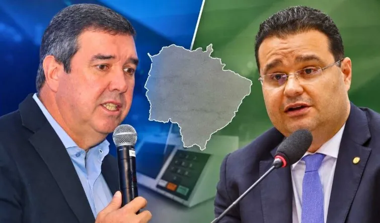 Pesquisa confirma provavel 2º turno entre Riedel e Fábio Trad em MS
