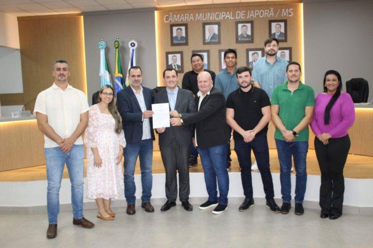 Câmara de Japorã homenageia o Pastor Marcos Valter com Moção de Aplausos