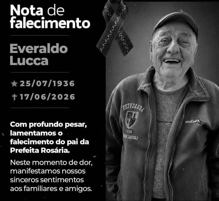 Mundo Novo se despede de Everaldo Lucca, pai da Prefeita Rosária Lucca