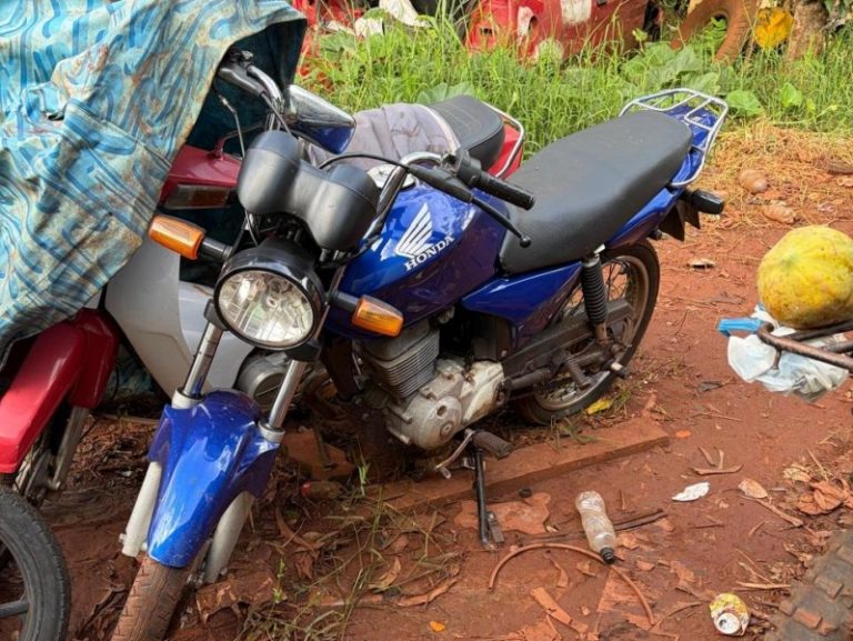 Polícia Civil recupera duas motos furtadas e apreende duas armas em Guaíra