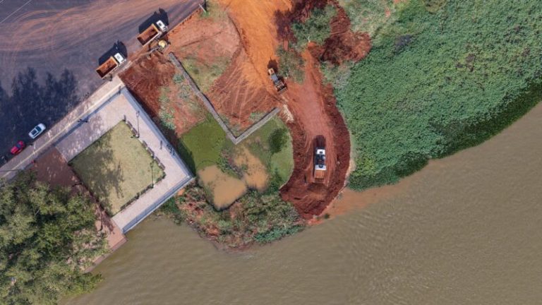 Guaíra – Nova rampa náutica no Espaço Seringueira amplia infraestrutura para turismo e atividades no Rio Paraná